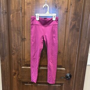 Athleta Fuchsia Kids Leggings